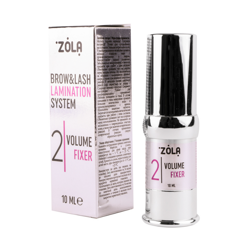 Zola Lash &amp; Brow Lamination System - Step 2 Volume Fixer 10ml