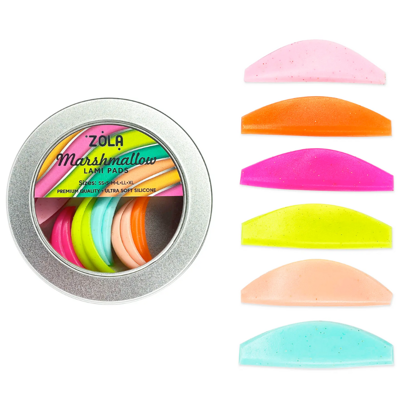 Zola Marshmallow Lash Lift Pads - 6 pairs