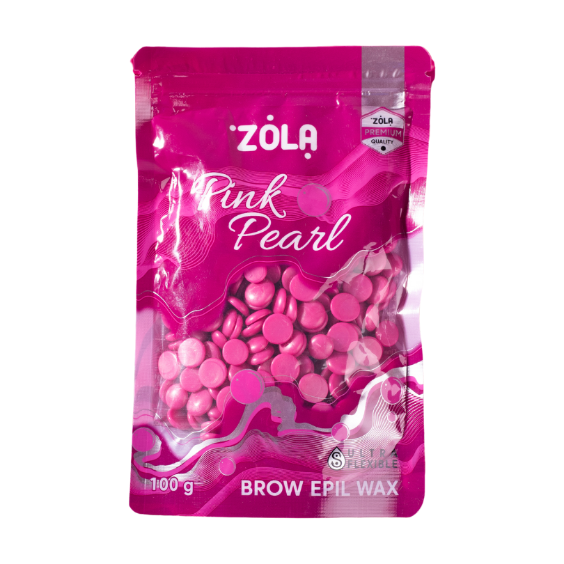 Zola Pink Pearl Brow Wax 100g