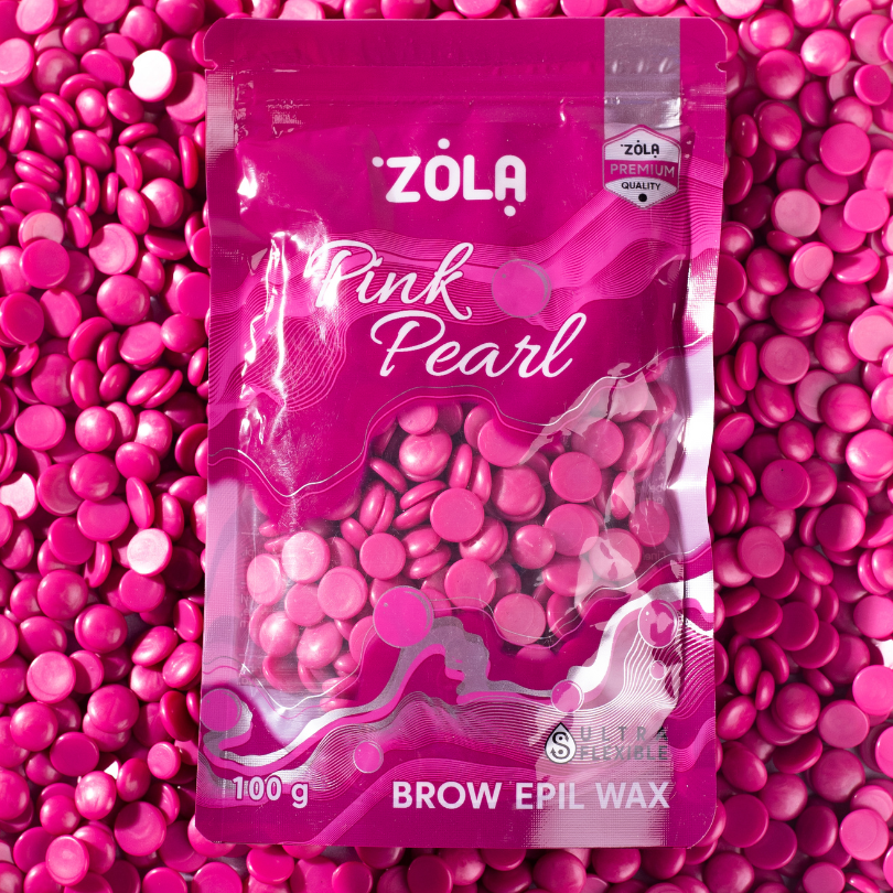 Zola Pink Pearl Brow Wax 100g