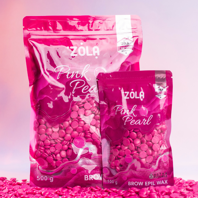 Zola Pink Pearl Brow Wax 500g