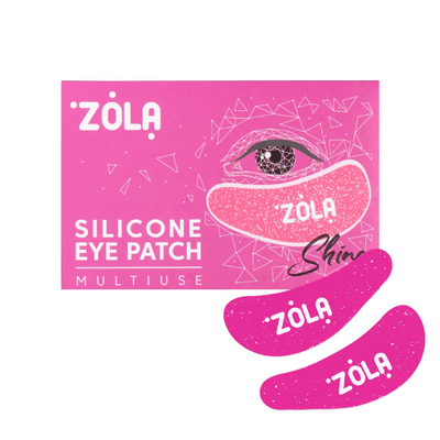 Zola Reusable Silicone Under-Eye Patches - PINK