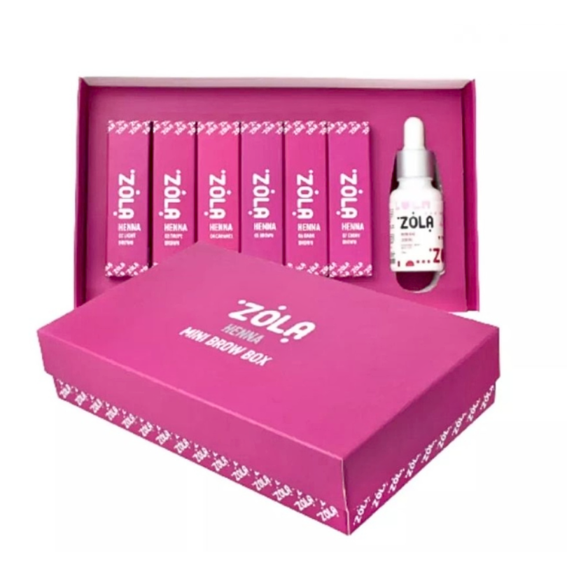 Zola Brow Henna 5g MINI Set - 6 Colours