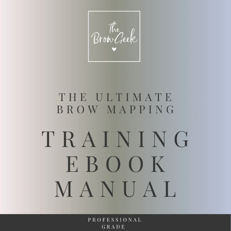 The Brow Geek Brow Mapping E-Book