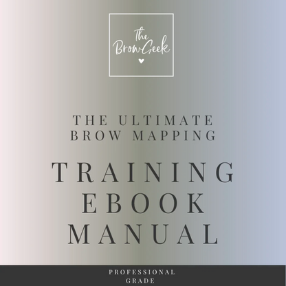 The Brow Geek Brow Mapping E-Book