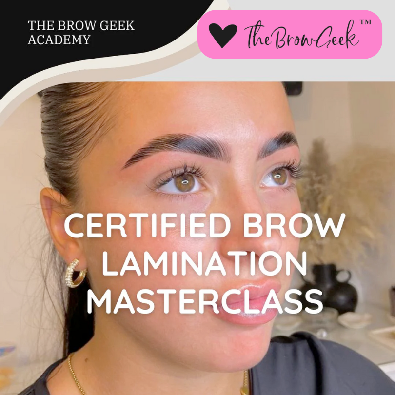 The Brow Geek - ONLINE Brow Lamination Masterclass