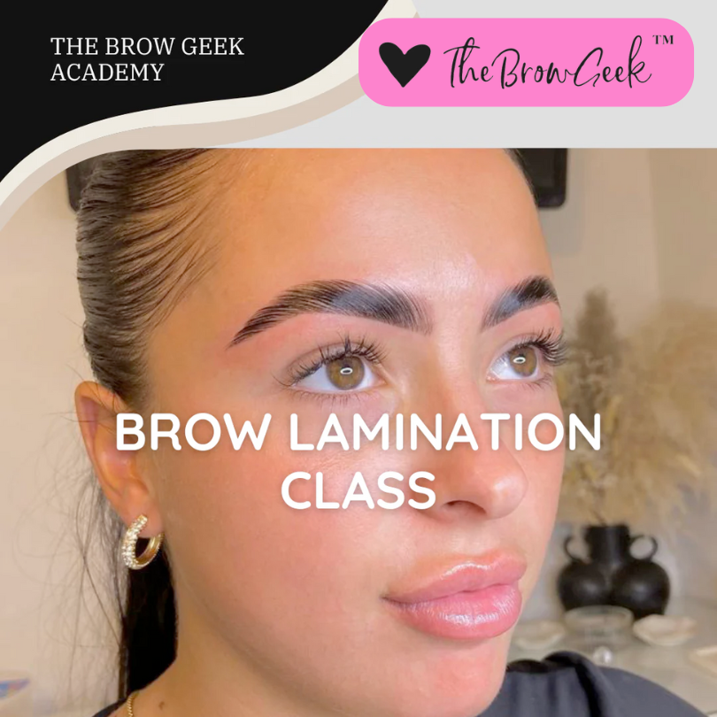 The Brow Geek - ONLINE COURSE Brow Lamination