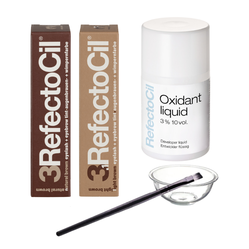 RefectoCil - Lash &amp; Brow Tint Kit (Liquid Oxidant) -  Choose your tint colour