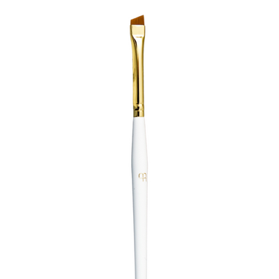 Browfection Beauty Mini Angled Brush - White/Gold