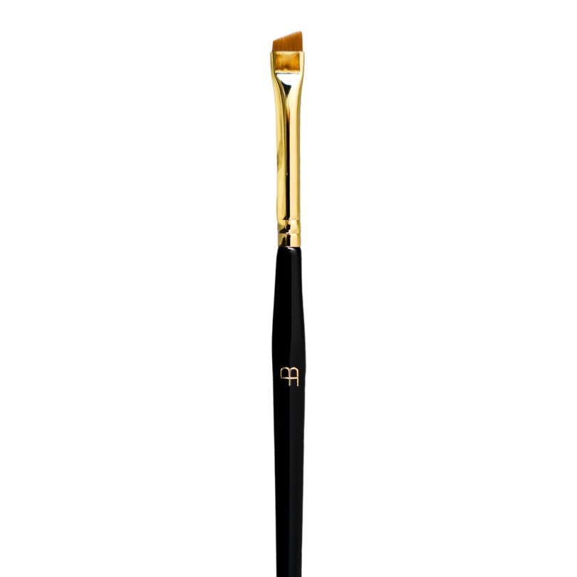 Browfection Beauty Mini Angled Brush - Black/Gold