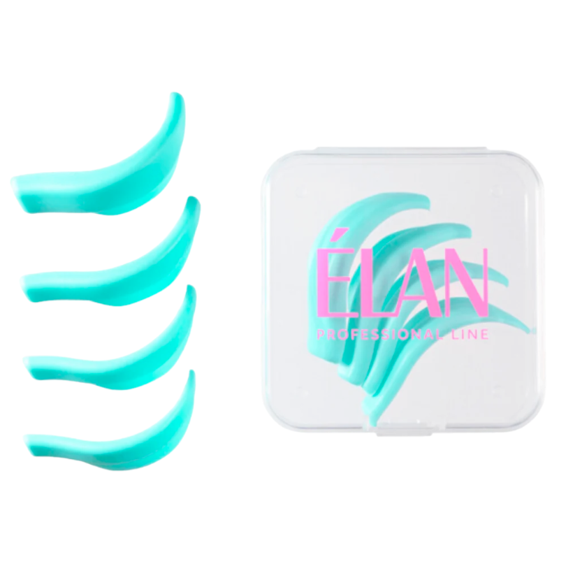 Elan Silicone Lash Lift Shields - SOFT FLEX (4 pairs)