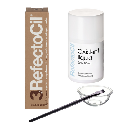 RefectoCil - Lash &amp; Brow Tint Kit (Liquid Oxidant) -  Choose your tint colour