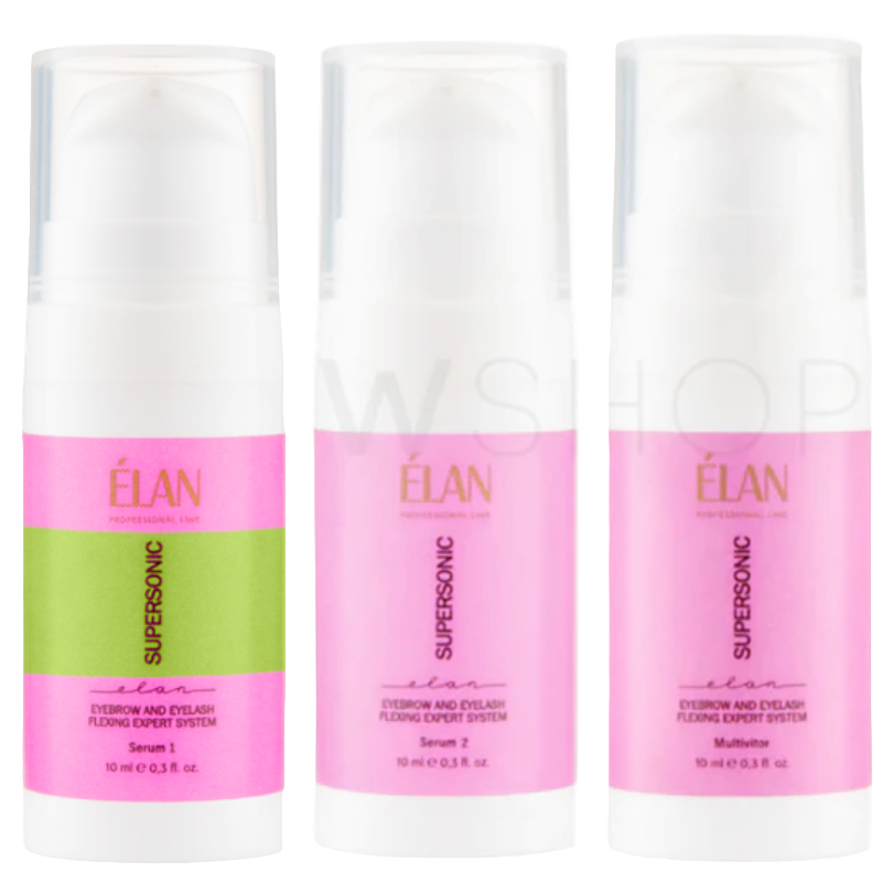 ÉLAN - SUPERSONIC Lamination System Kit with Clear Step 1  - All 3 Steps