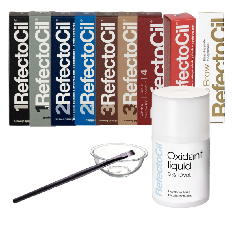 RefectoCil - Lash &amp; Brow Tint Kit (Liquid Oxidant) -  Choose your tint colour