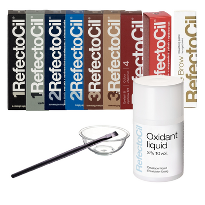 RefectoCil - Lash &amp; Brow Tint Kit (Liquid Oxidant) -  Choose your tint colour