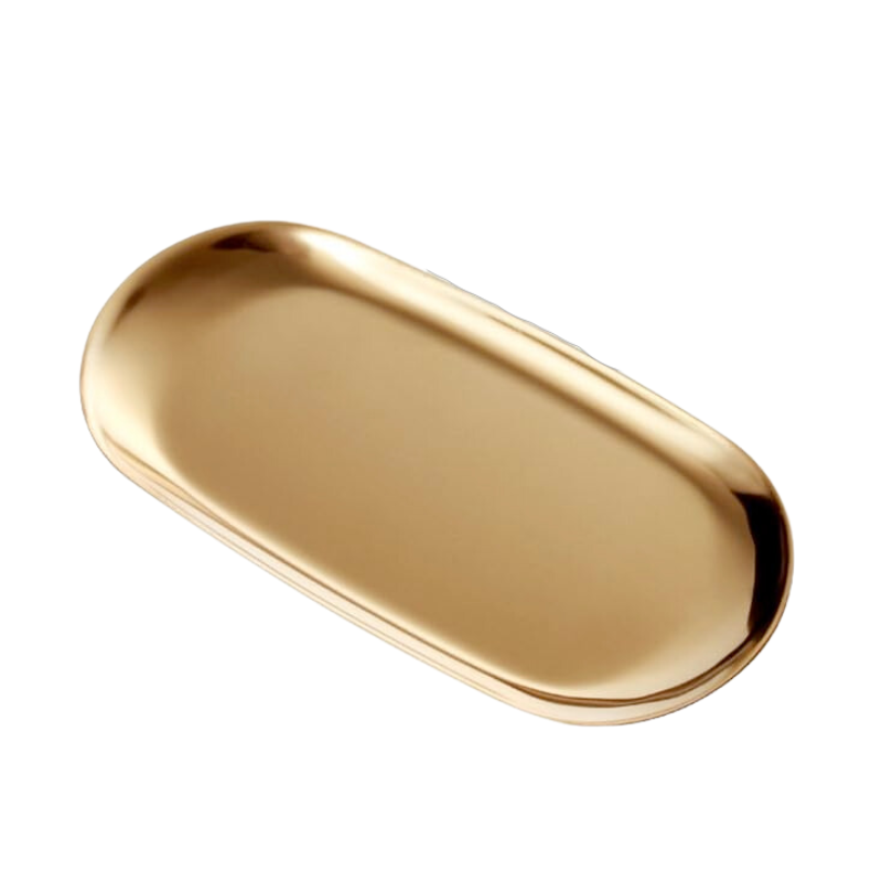 Stainless Steel Tray - Gold (Small)