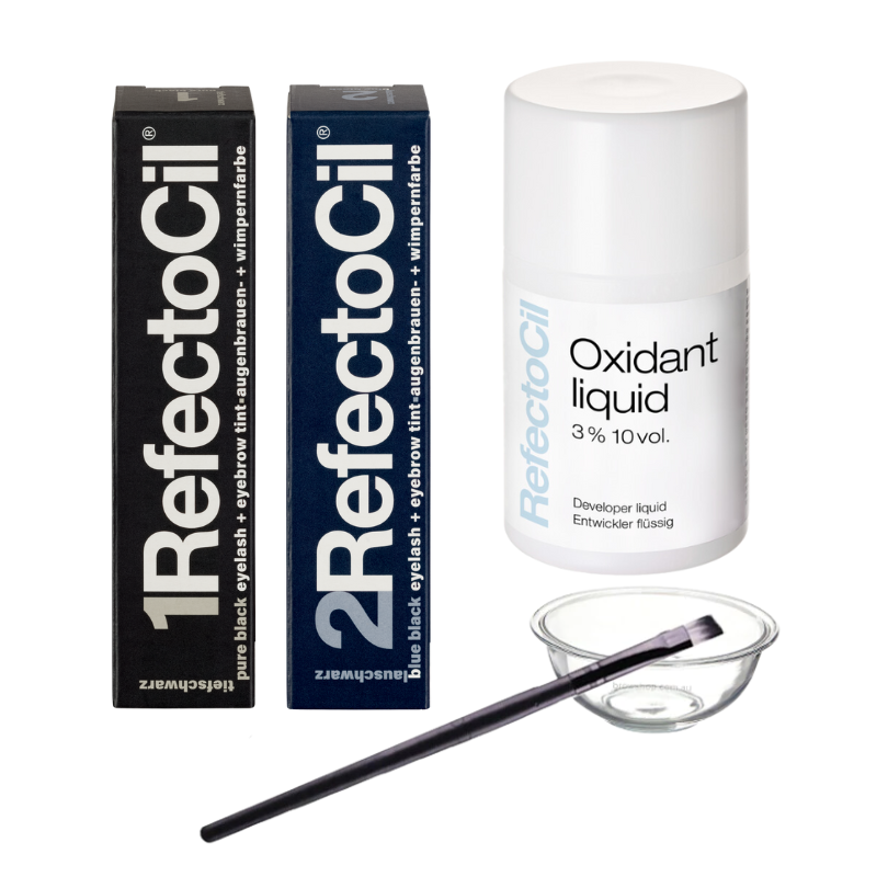 RefectoCil - Lash &amp; Brow Tint Kit (Liquid Oxidant) -  Choose your tint colour