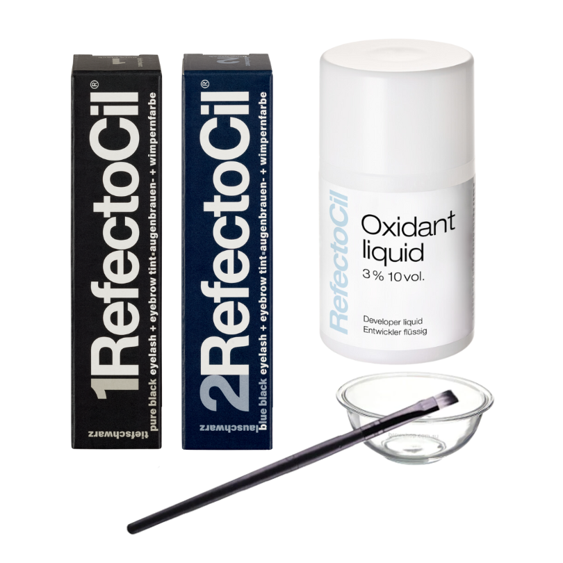 RefectoCil - Lash & Brow Tint Kit (Liquid Oxidant) -  Choose your tint colour