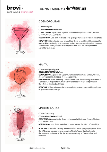 BROVI - Alcoholic Set - Mai-Tai, 5ml