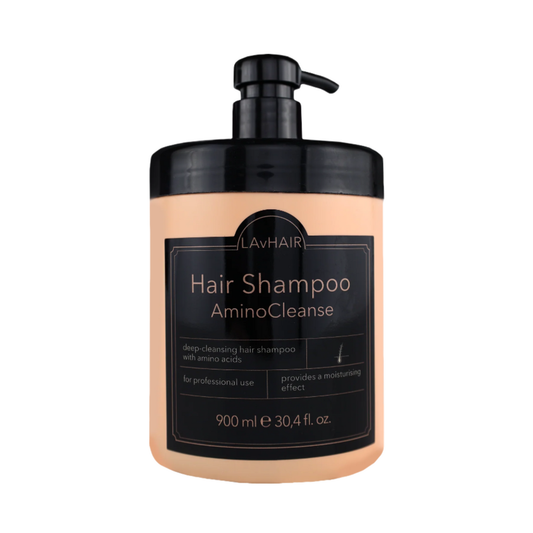 LAvHAIR - AminoCleanse - Deep Cleansing Hair Shampoo with Amino Acids, 900ml