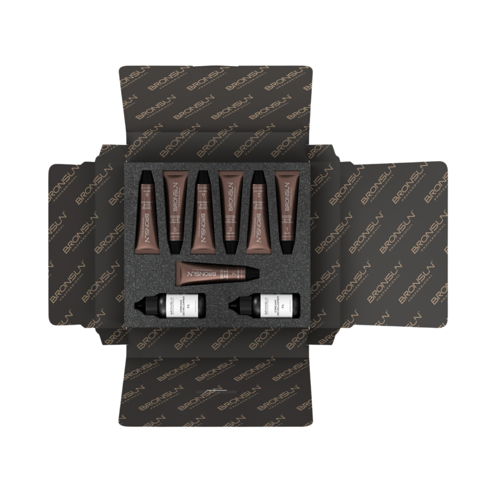 Bronsun - Cream Dye Set with Developer