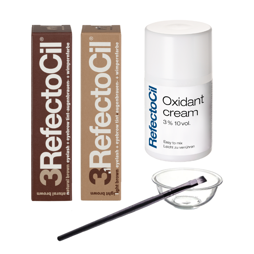 RefectoCil - Lash &amp; Brow Tint Kit (Cream Oxidant) -  Choose your tint colour