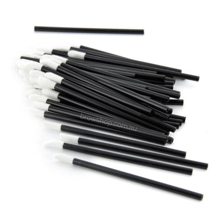 Disposable Lip Applicators - BLACK (50pcs)