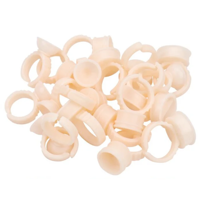 Silicone Pigment Cup Rings (100pk)