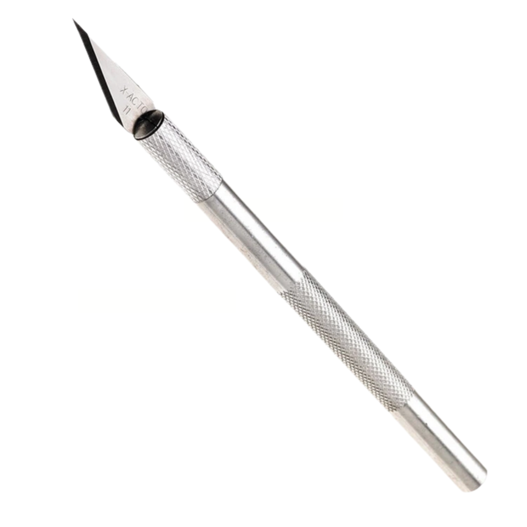 Browshop Sharpening Tool with Blade - Silver