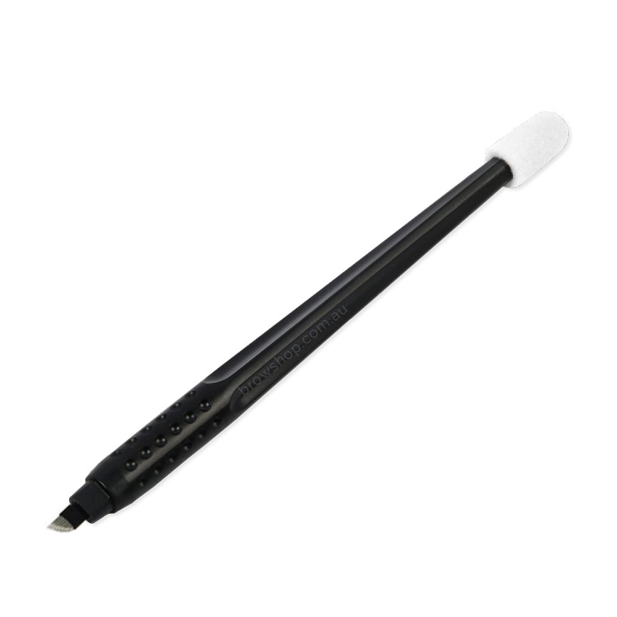 Black Disposable Hand Tool - Super Nano Hand Tool with Sponge (Choose your size) JDY Microblading Cosmetic Tattoo SPMU PMU