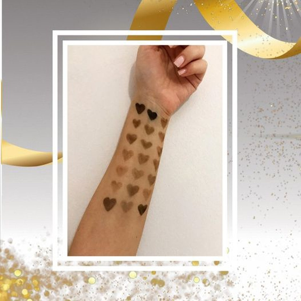 Elleebana Brow Stencil Henna Patch Test