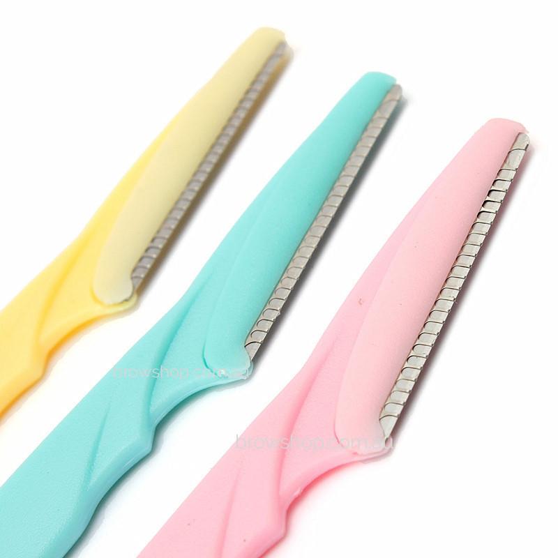 Disposable Eyebrow &amp; Face Razors (3 pcs) CLRS Microblading Cosmetic Tattoo SPMU PMU