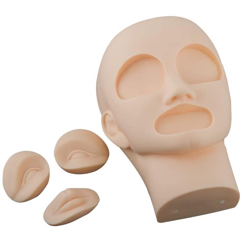 3D Practice Mannequin Head (w/removable eyes &amp; lips)