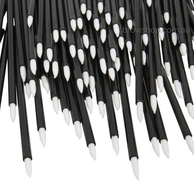 Fine Disposable Eyeliner &amp; Eyebrow Brushes (50 pcs) AE Microblading Cosmetic Tattoo SPMU PMU