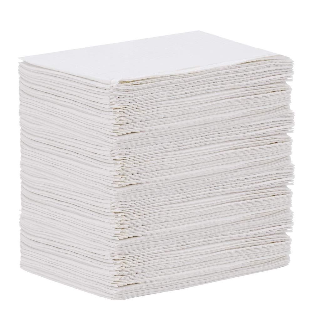 Disposable Dental Bibs - 3 ply - 33x45.5cm - White (125pcs )