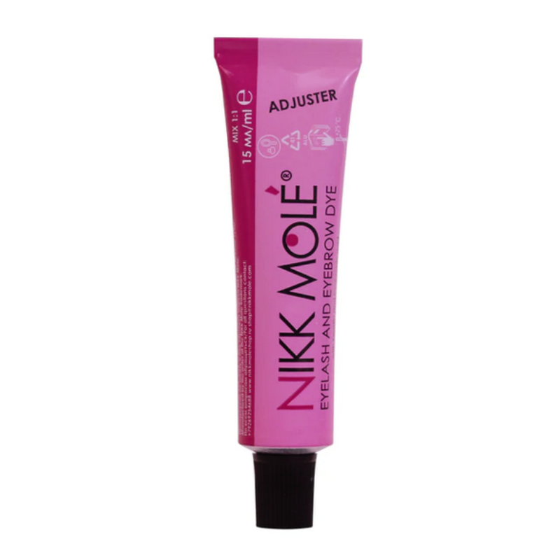 Nikk Mole Permanent Dye For Eyelashes &amp; Brows - Adjuster 15ml