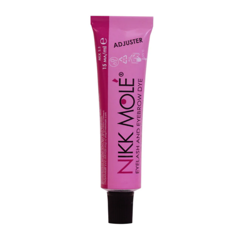 Nikk Mole Permanent Dye For Eyelashes & Brows - Adjuster 15ml
