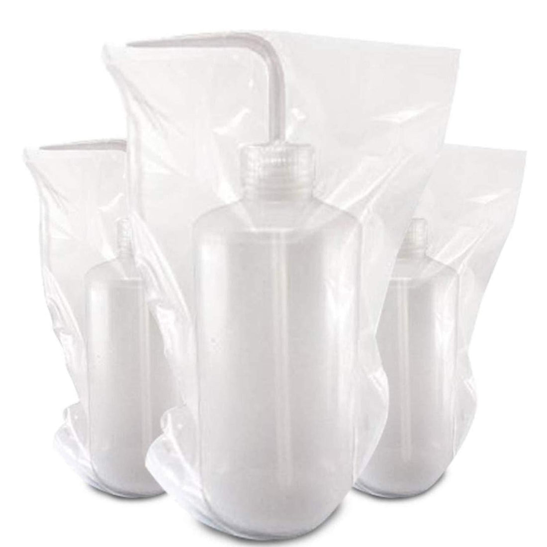 Wash Bottle Bags - Clear (100 pcs)