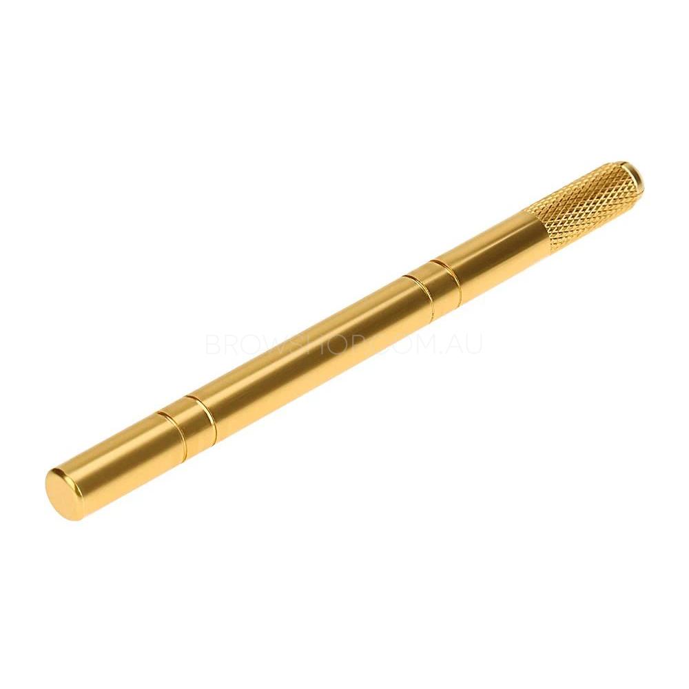 Bright Gold Microblading Handle (Single) OBK Default Microblading Cosmetic Tattoo SPMU PMU