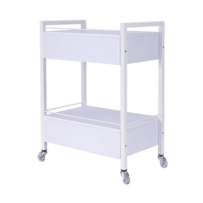 Bella 2 Drawer Trolley - White