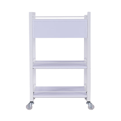 Bella 1 Drawer Trolley - White