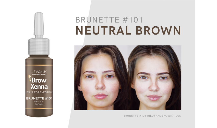 BrowXenna - Brunette Set - 3 Bottles (10ml)