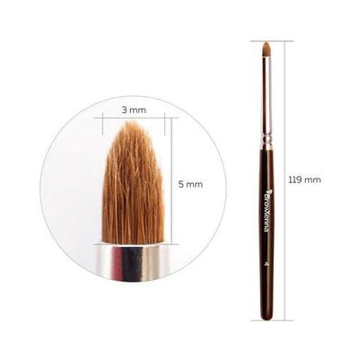 BrowXenna - Cone Shaped Brush for Tapping #4