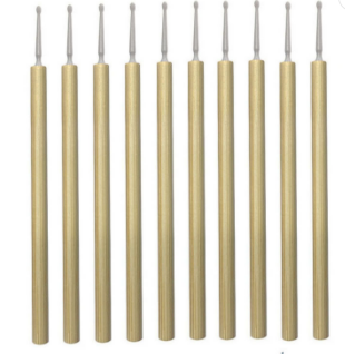 Eco-Friendly Bamboo Microbrushes - White (50/250/500pcs)