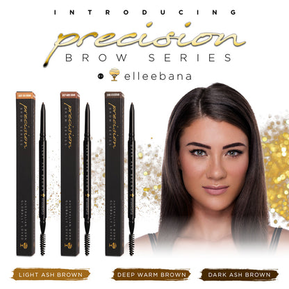 Elleebana - Precision Brow Pencil &amp; Brush - Select your colour