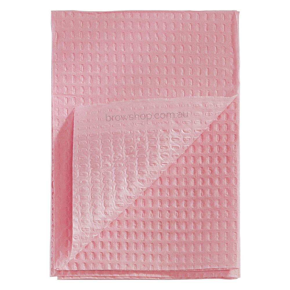 Disposable Dental Bibs - 3 ply - 33x45.5cm - Pink (125 pcs) ORN Microblading Cosmetic Tattoo SPMU PMU