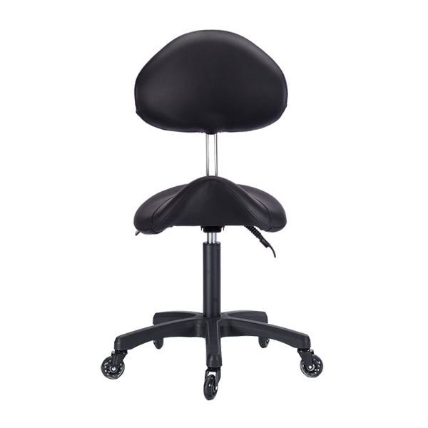 Saddle S2 Medi with Tilt Stool - Black