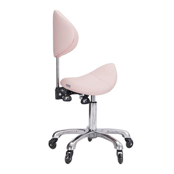 Saddle Medi with Tilt Stool - Pink