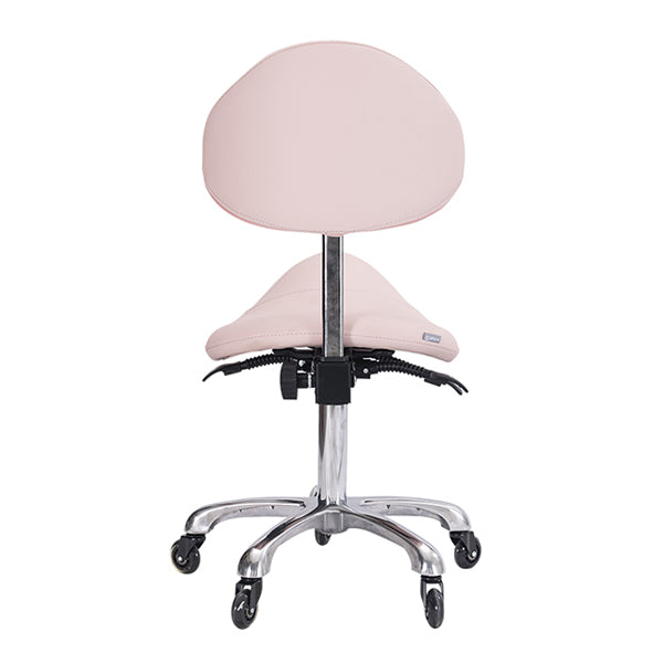 Saddle Medi with Tilt Stool - Pink