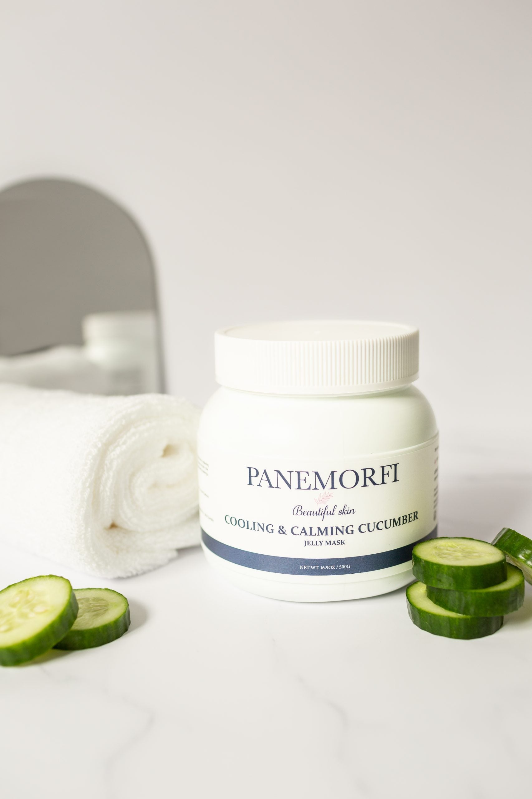 Panemorfi Cooling &amp; Calming Cucumber Jelly Mask 500g